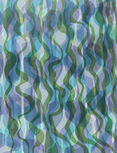 Pond Water - screenprint by Ruth de Monchaux